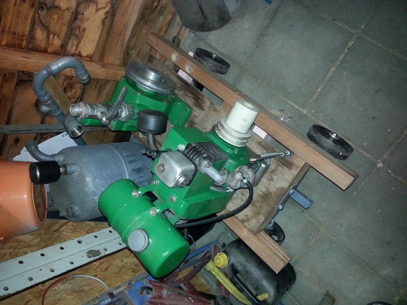 Villiers mk15 + Vakuumpumpe Benco +Trolley