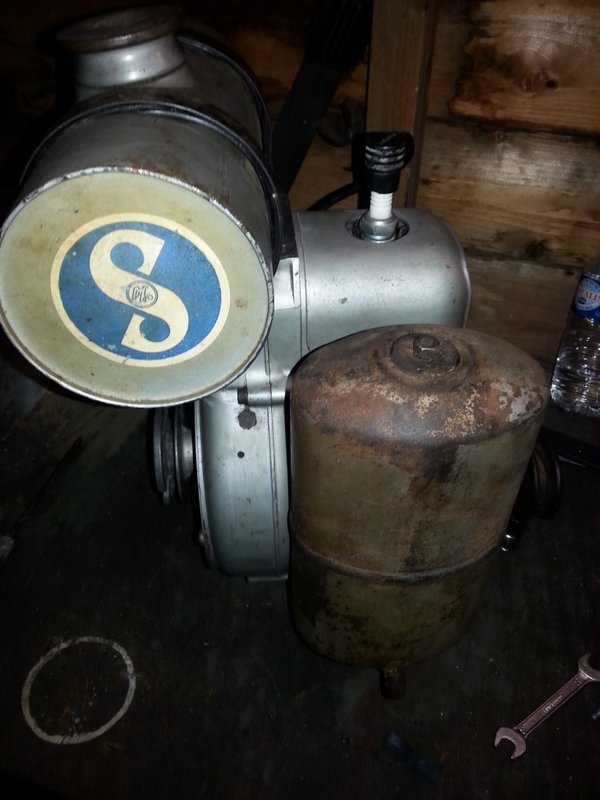 Sachs Stamo 50 Ansicht Auspuff