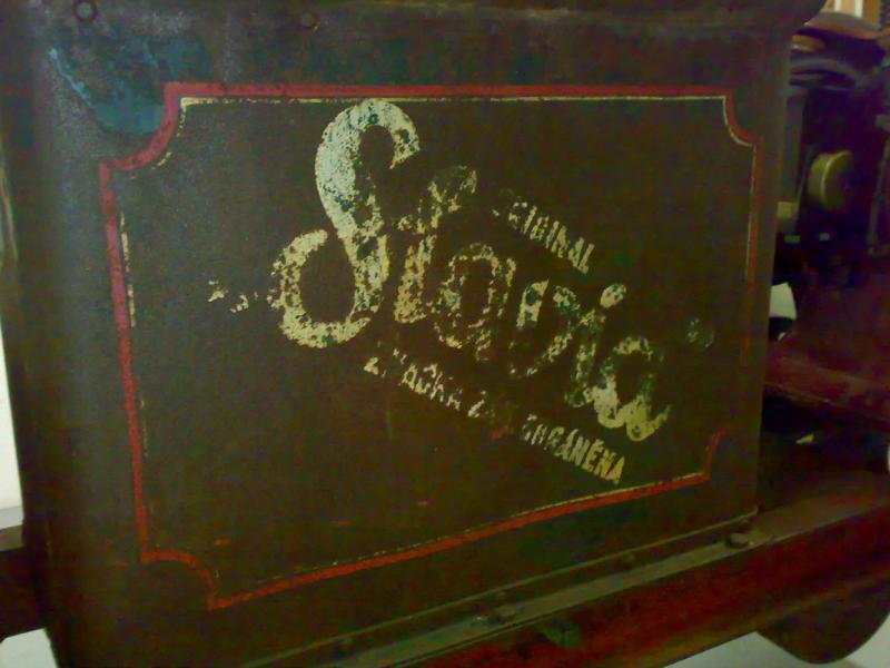 Der Wasserkasten von der Seite