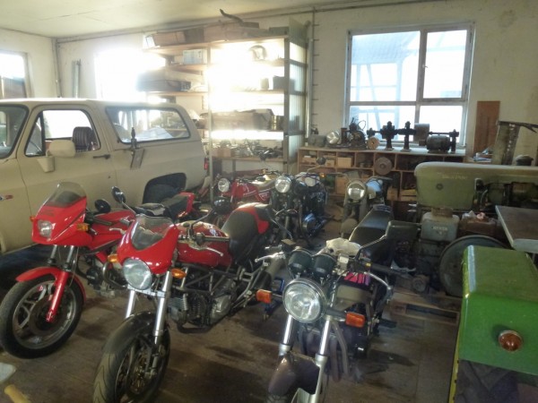 motorräder meiner freundin und mir
