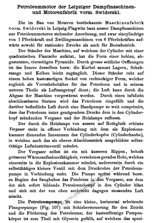 Alfred Musil - Die Motoren für Gewerbe und Industrie, Braunschweig 1897