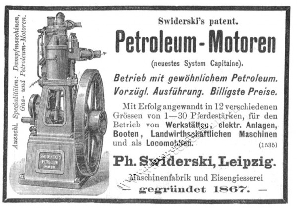 Anzeige von 1892
