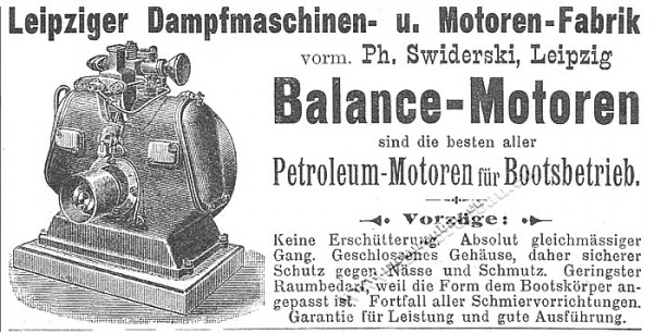 Swiderski "Balance" Gegenkolbenmotor