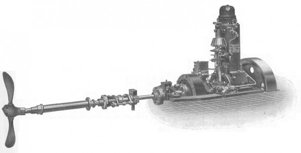 Swiderski Glühkopfmotor für Fischerboote