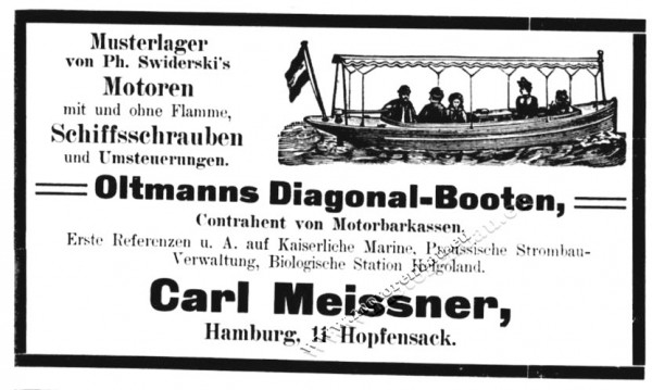 Anzeige der Firma Meissner von 1894