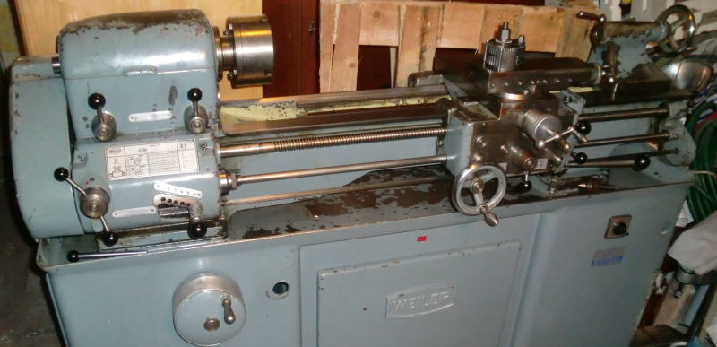 WEILER LZ280 Leit- und Zugspindeldrehmaschine