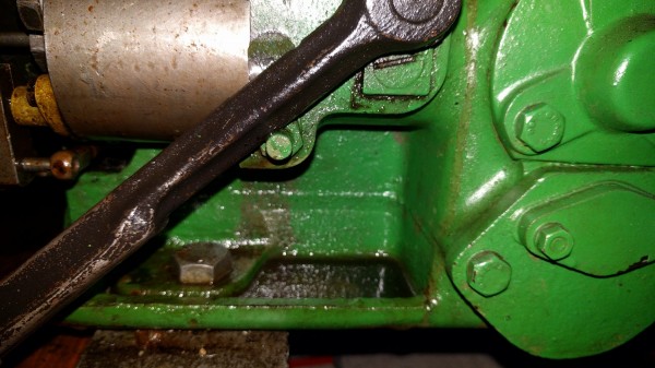 Hier läuft der Diesel heraus