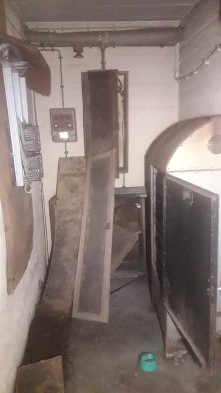 Elektrische Entfeuchtungsanlage im Schutzbauwerk