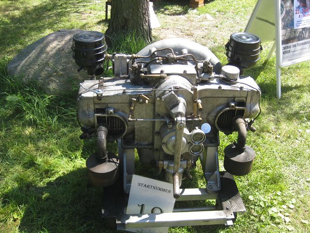 Enfield Diesel Boxermotor Luftgekühlt