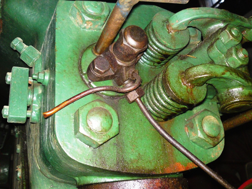 Cylinderkopf schräg von unten