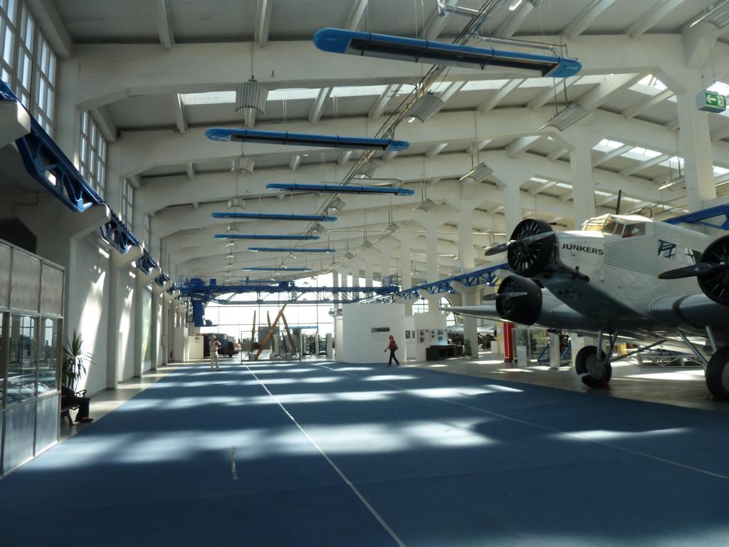 Der Blick durch die Halle