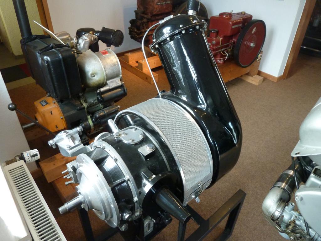 Einstufige Radialturbine Deutz
