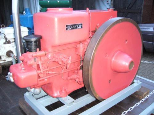 Standmotor Stationärmotor Deutz MAH516 Verdampfer